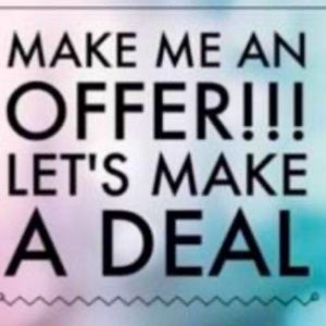 Make me an offer!